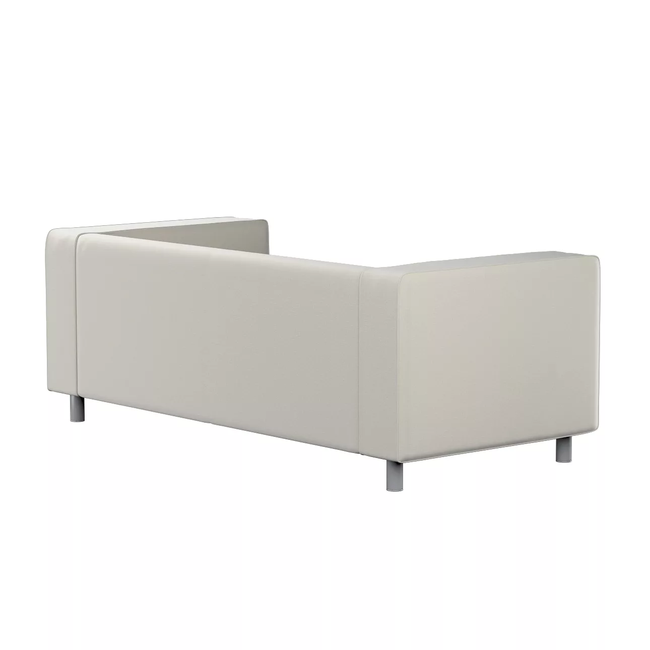 Bezug für Klippan 2-Sitzer Sofa, grau, Sofahusse, Klippan 2-Sitzer, Ingrid günstig online kaufen