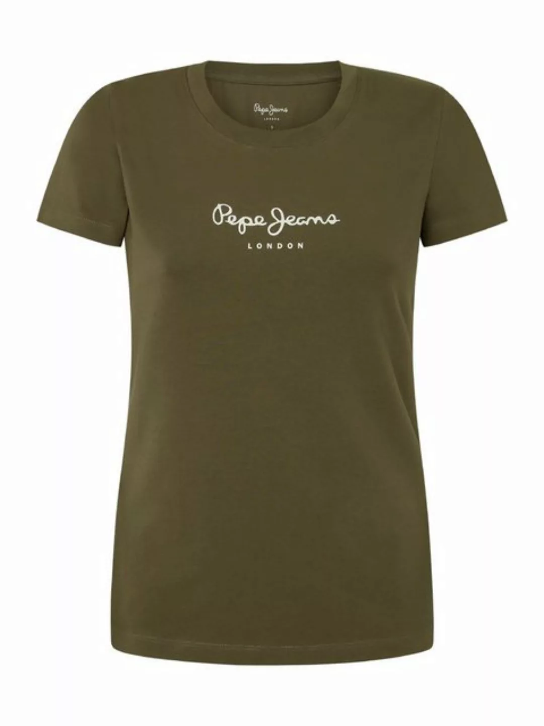 Pepe Jeans T-Shirt NEW VIRGINIA mit Logo-Print günstig online kaufen