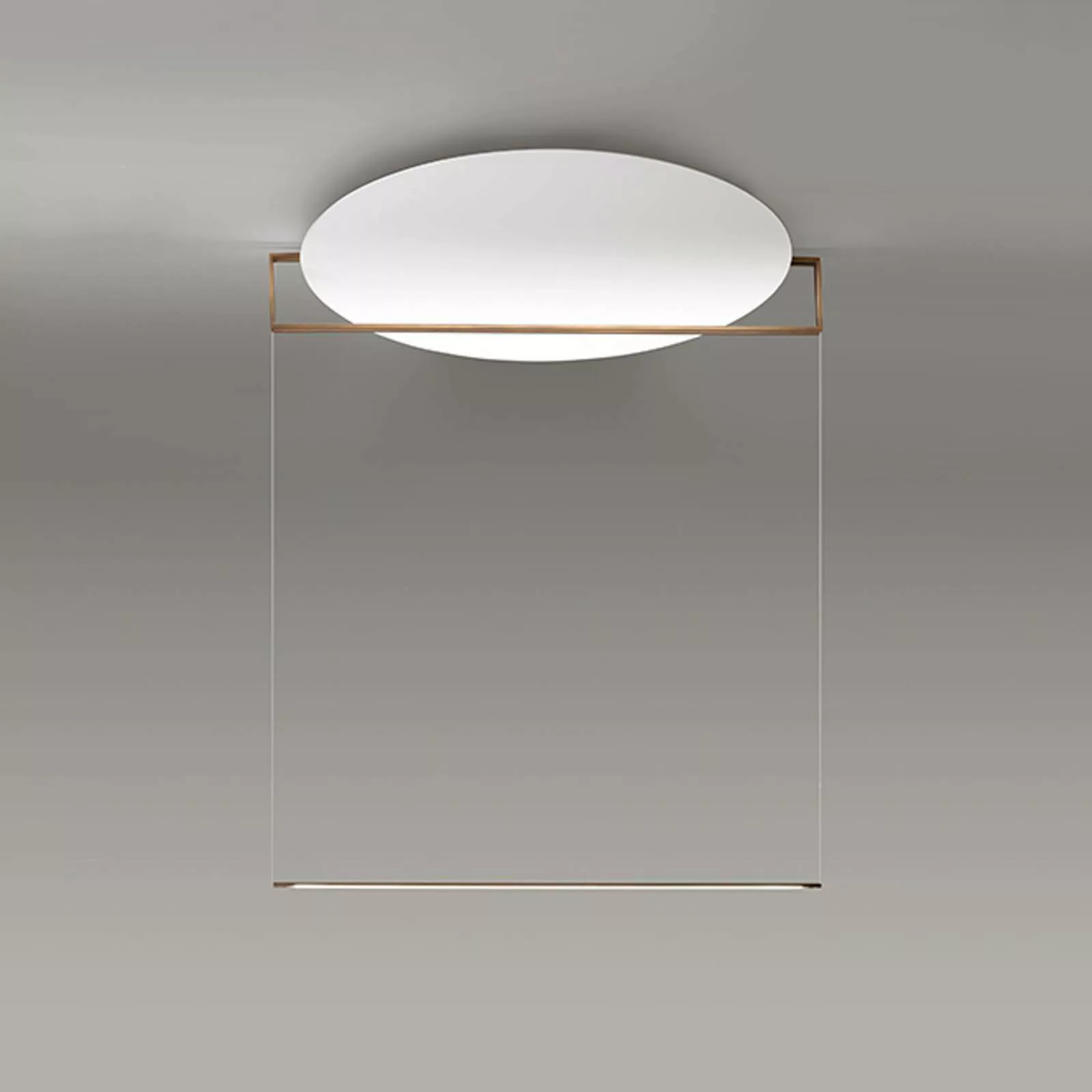 ICONE Essenza LED-Hängelampe 927 Ø90cm weiß/bronze günstig online kaufen