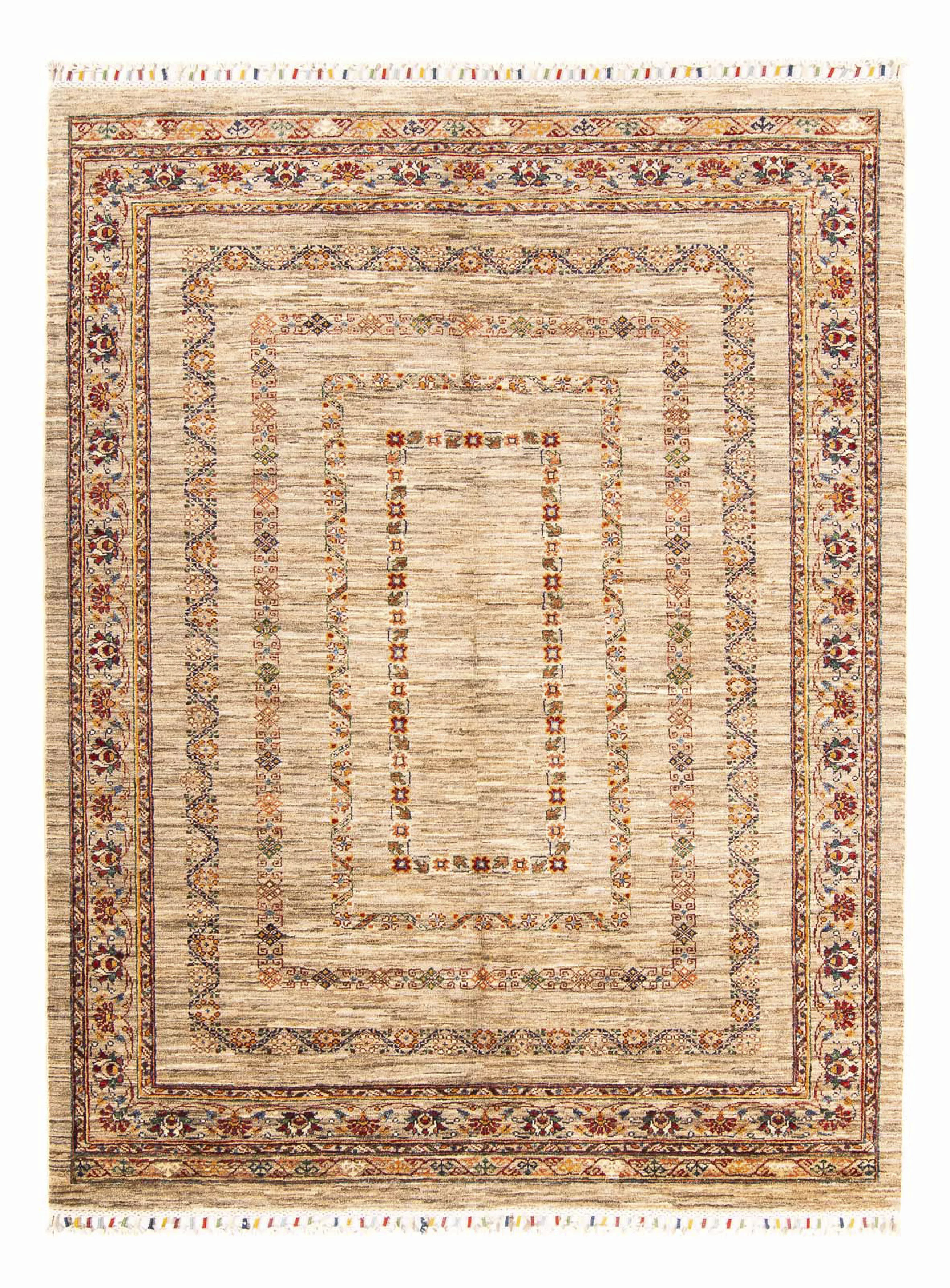 morgenland Orientteppich »Ziegler - 90 x 59 cm - beige«, rechteckig, Wohnzi günstig online kaufen