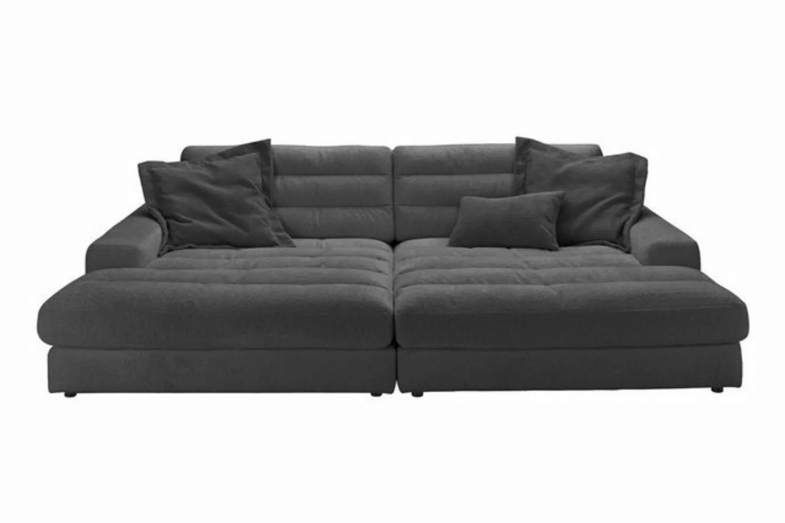 KAWOLA Big-Sofa LANA, Couch Stoff verschiedene Farben 296x178 cm günstig online kaufen