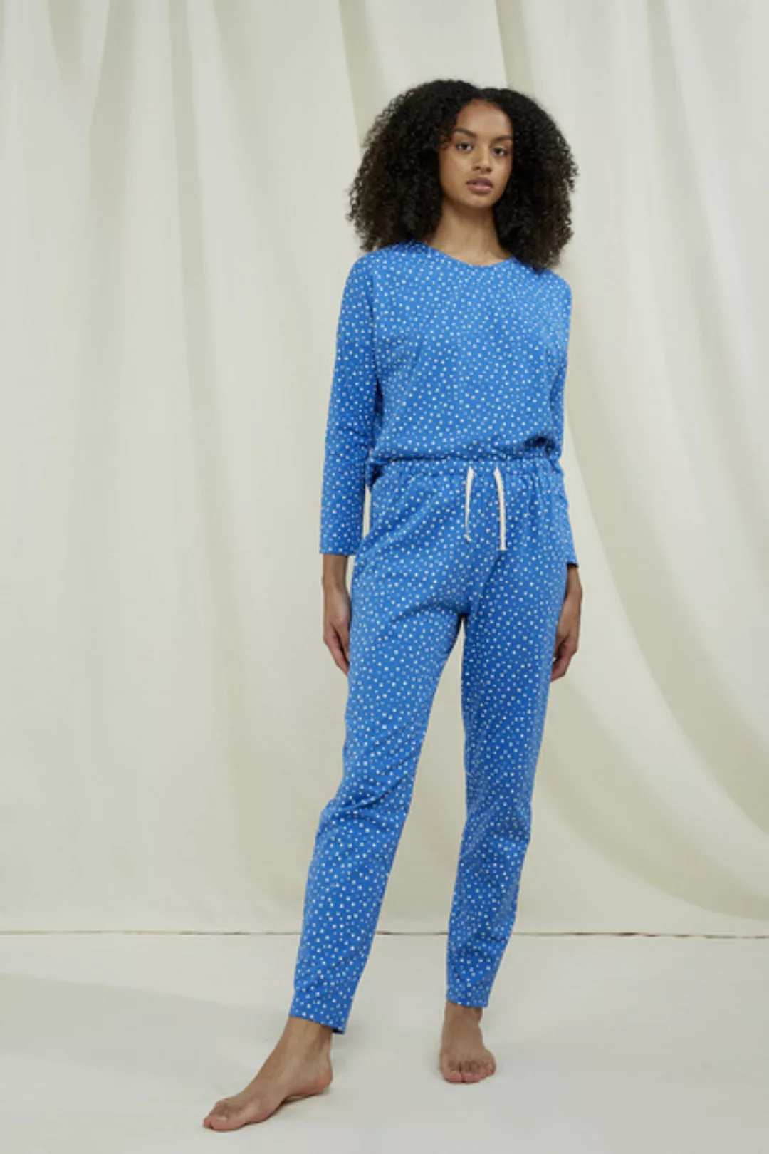 Pyjamahose - Hearts Pyjama Trousers - Aus Biobaumwolle günstig online kaufen