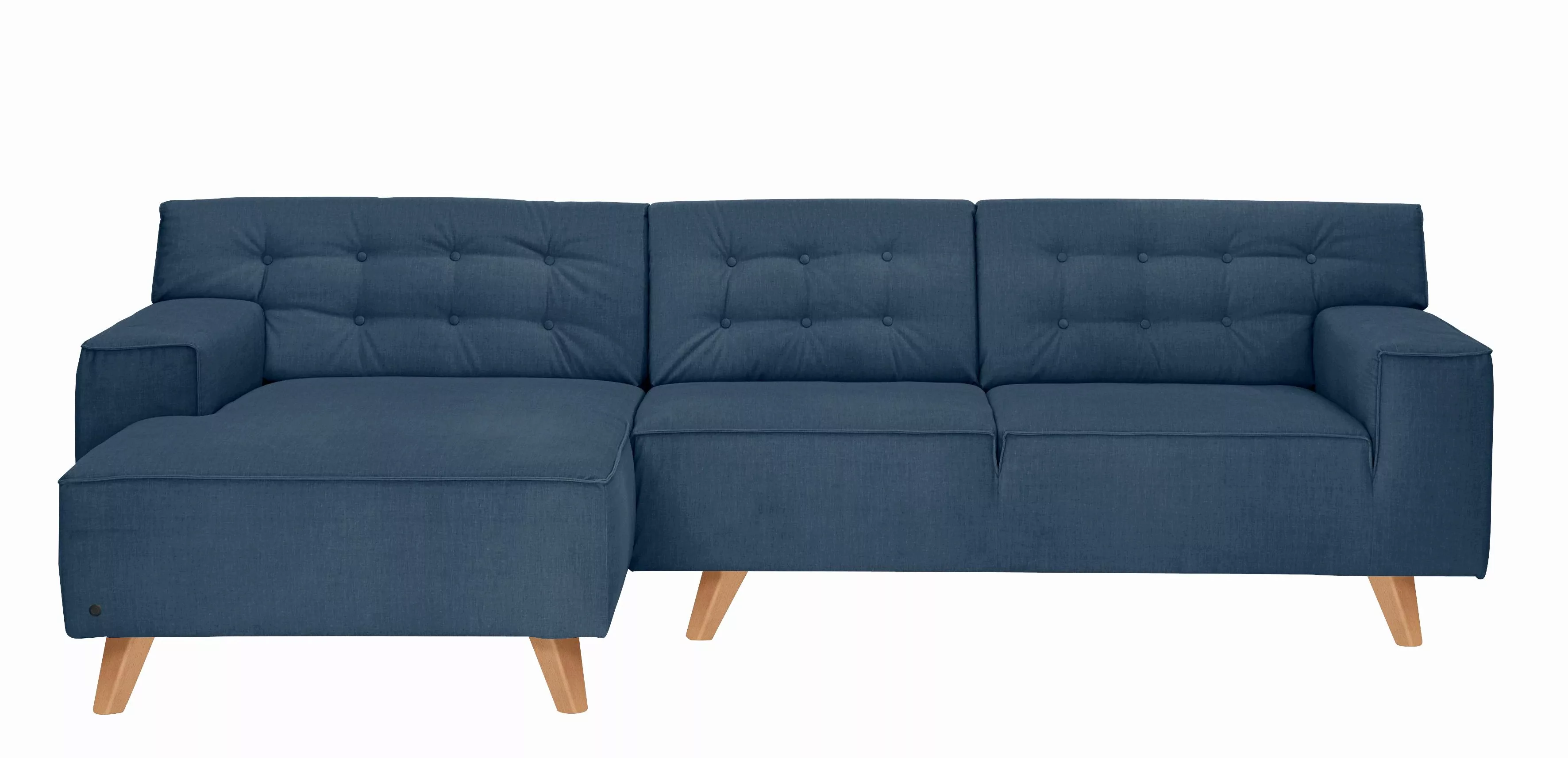 TOM TAILOR HOME Ecksofa "NORDIC CHIC", mit Recamiere, im Retrolook, Füße Bu günstig online kaufen