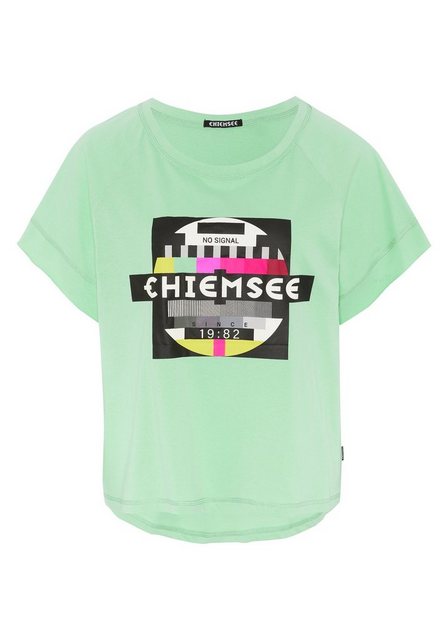 Chiemsee Print-Shirt T-Shirt mit NO-SIGNAL-Print 1 günstig online kaufen