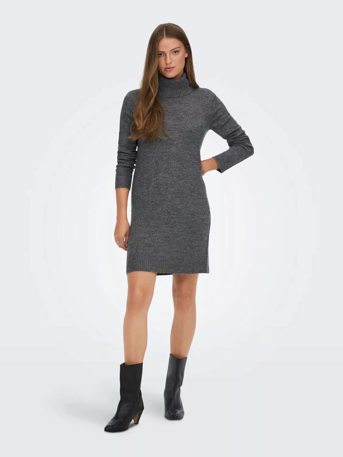 JDY Strickkleid "JDYELANORA L/S COWLNECK DRESS KNT NOOS" günstig online kaufen