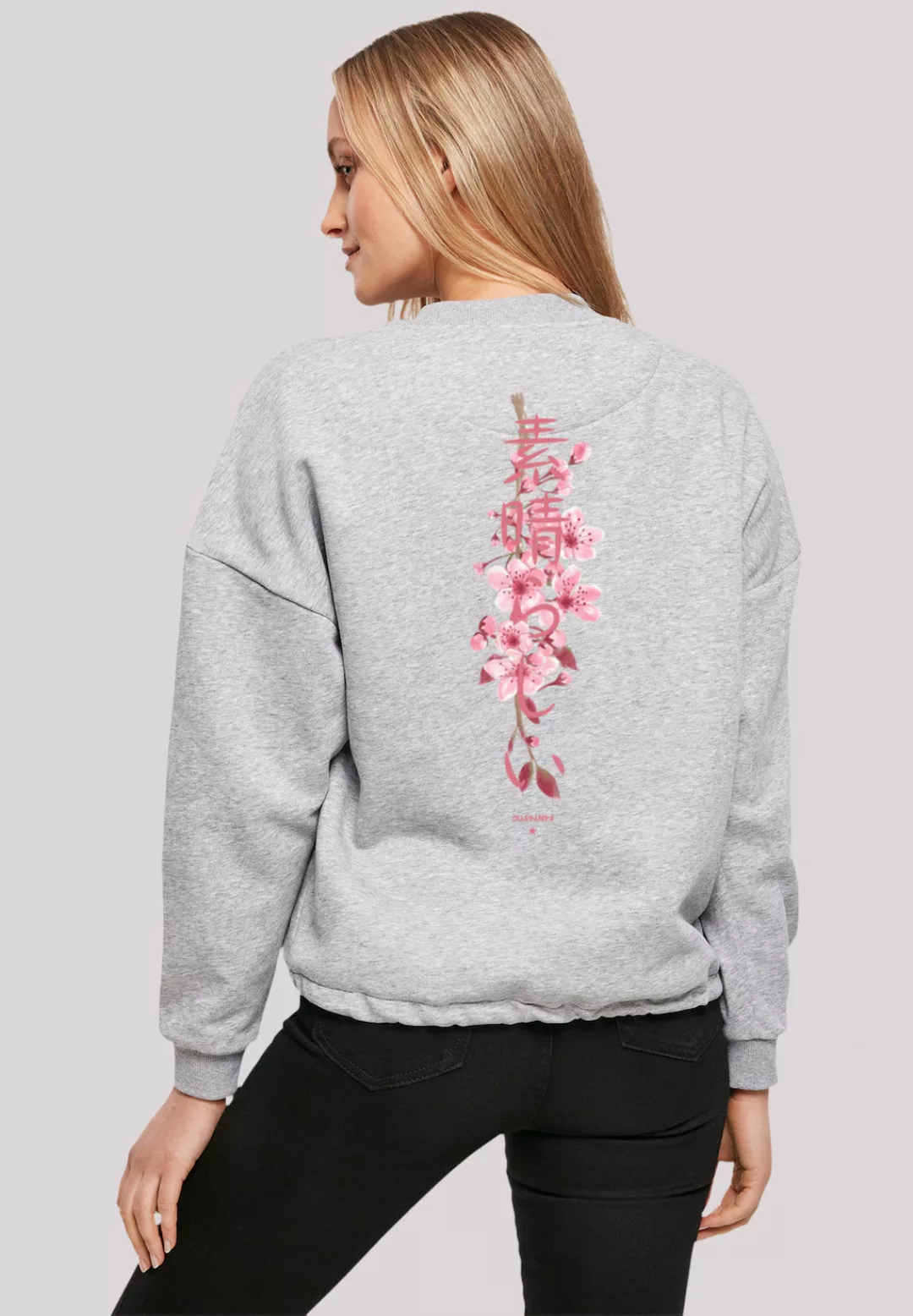 F4NT4STIC Sweatshirt Drache Feuer Japan Print günstig online kaufen
