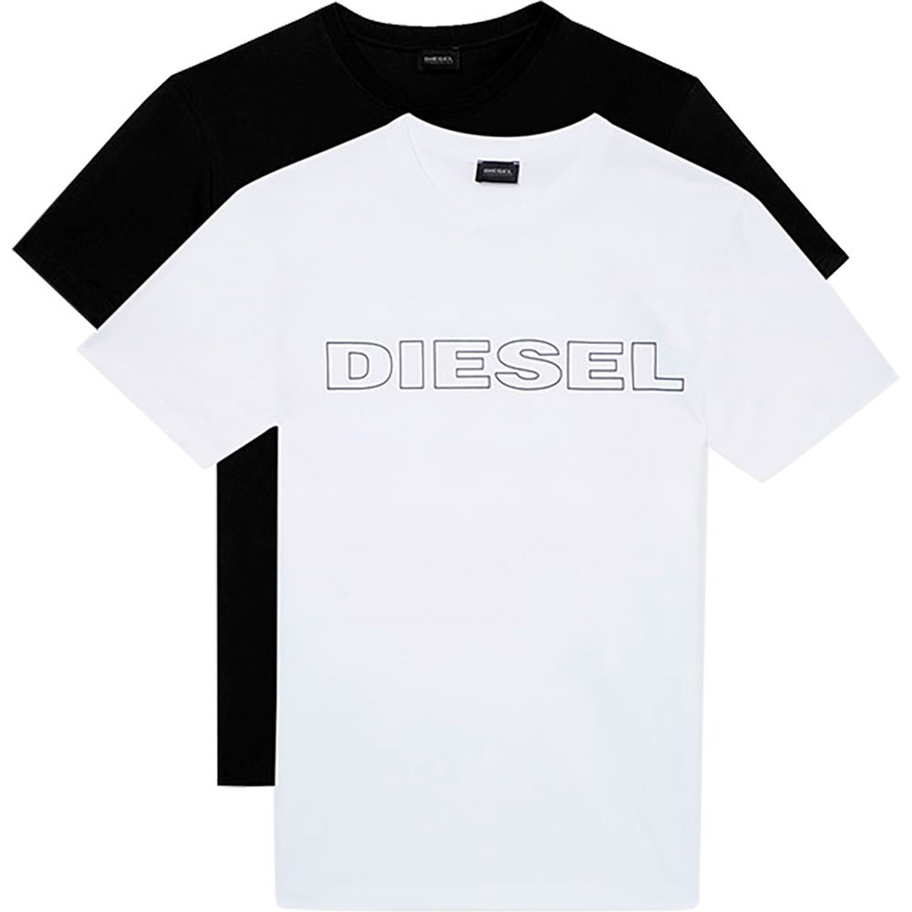 Diesel Jake T-shirt 2 Einheiten XL Black White günstig online kaufen