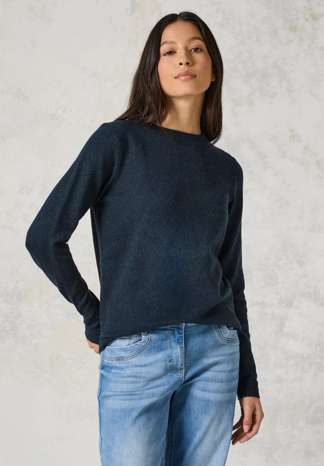 Cecil Strickpullover, aus softem Materialmix günstig online kaufen