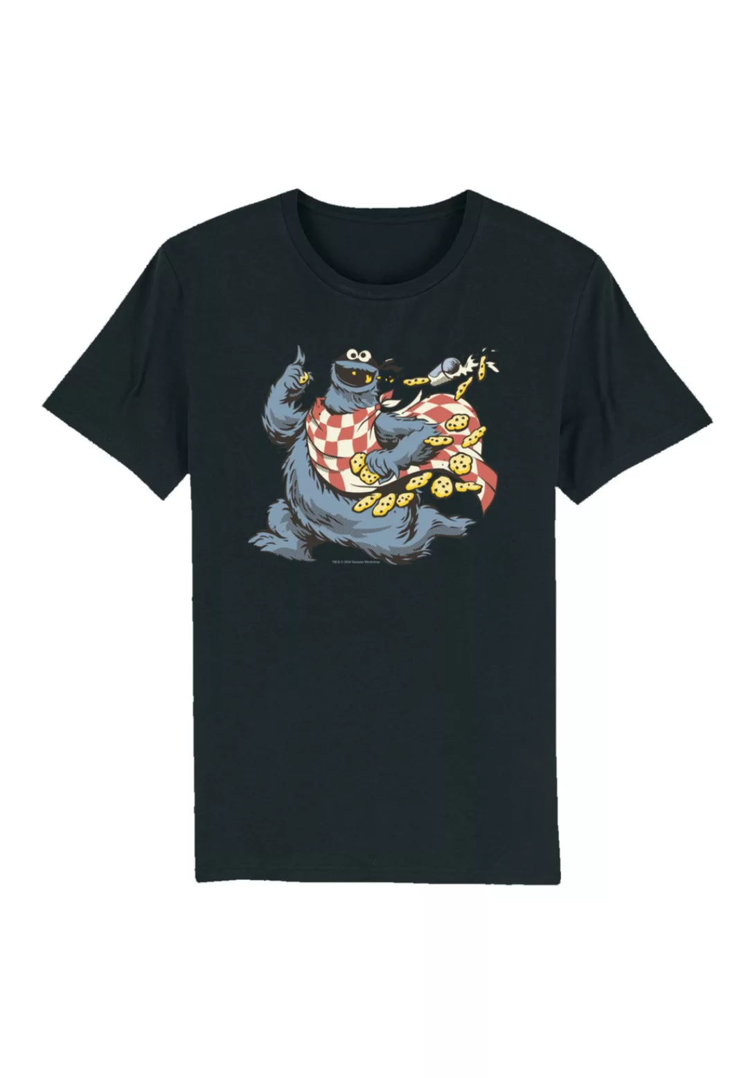 F4NT4STIC T-Shirt "Sesamstraße Cookie Monster Thief", Premium Qualität günstig online kaufen