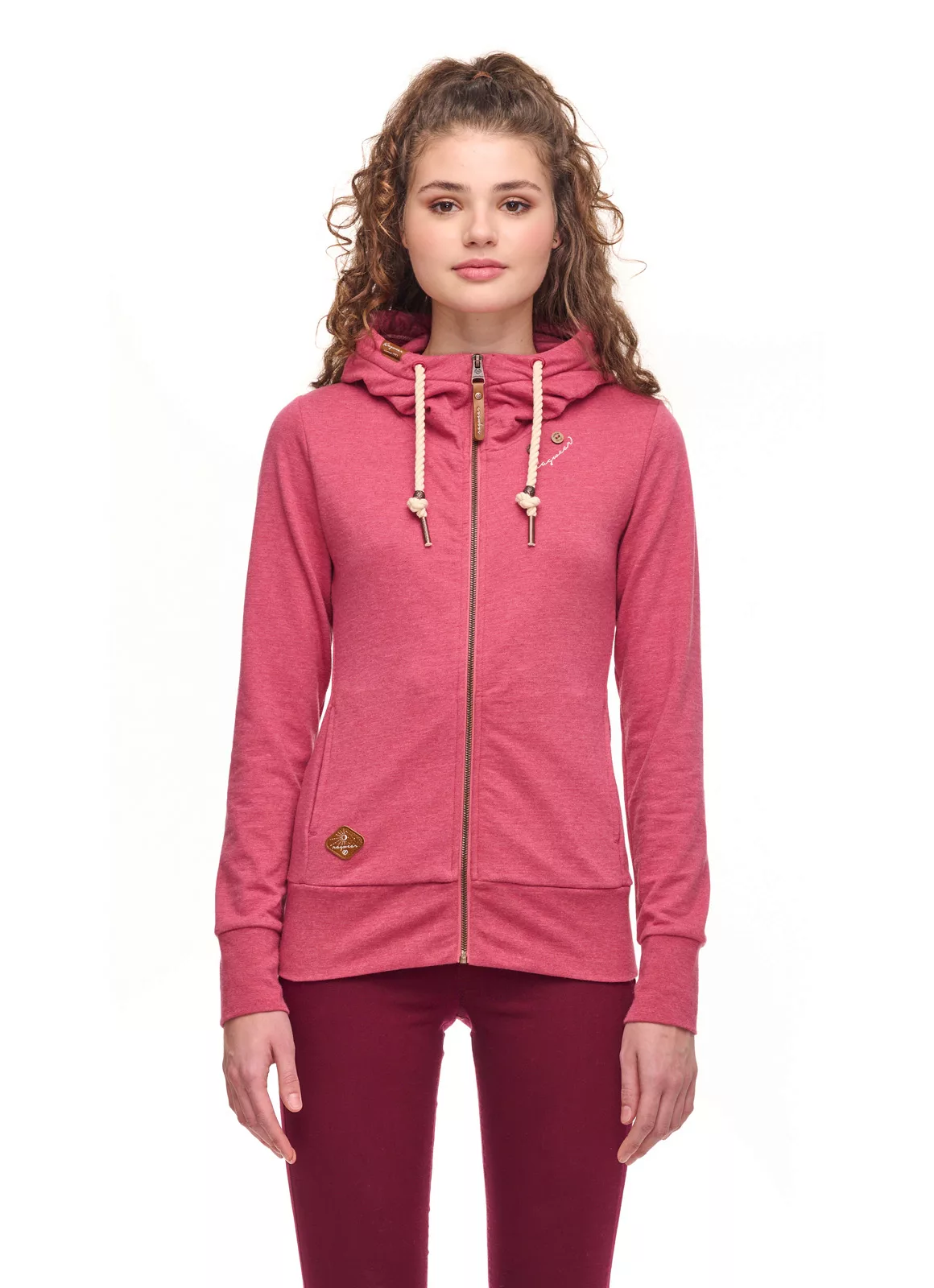 Ragwear Sweatjacke Paya rose günstig online kaufen