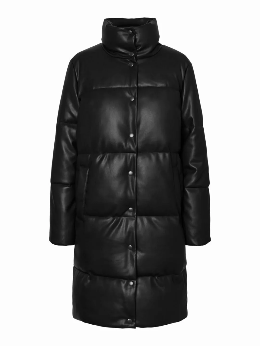 VERO MODA Beschichtete Jacke Damen Schwarz günstig online kaufen