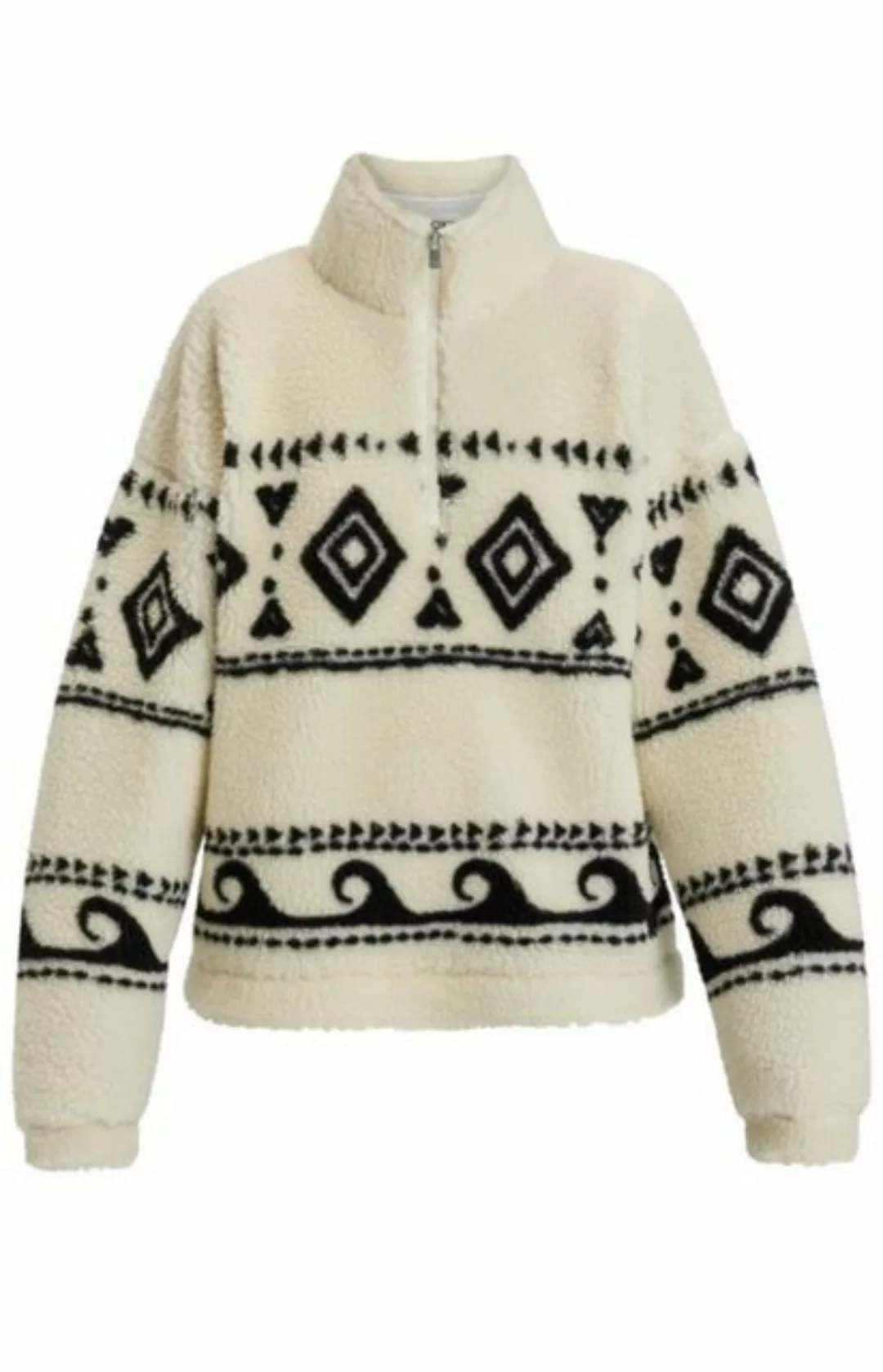 Roxy Fleecepullover Treasure Soul - Polarfleece-Pulli mit Halbreißverschlus günstig online kaufen