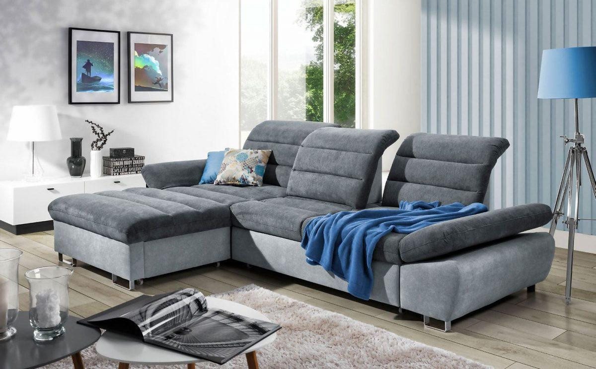 Xlmoebel Ecksofa Sofa in L-Form für Wohnzimmer mit Bettfunktion und moderne günstig online kaufen