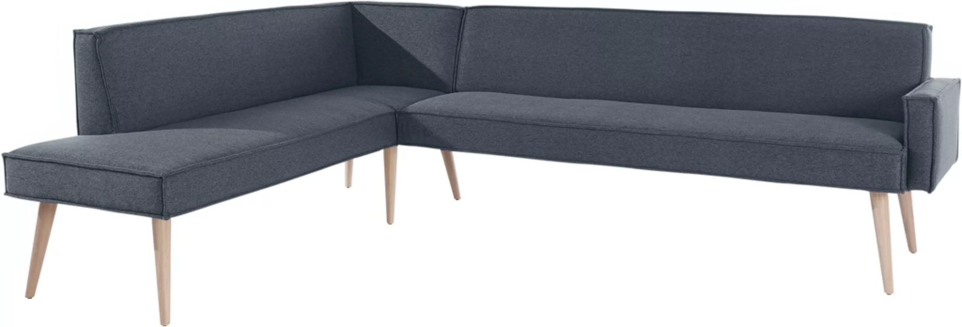 exxpo - sofa fashion Eckbank "Lungo, moderne Kedernaht, bequem und elegant, günstig online kaufen