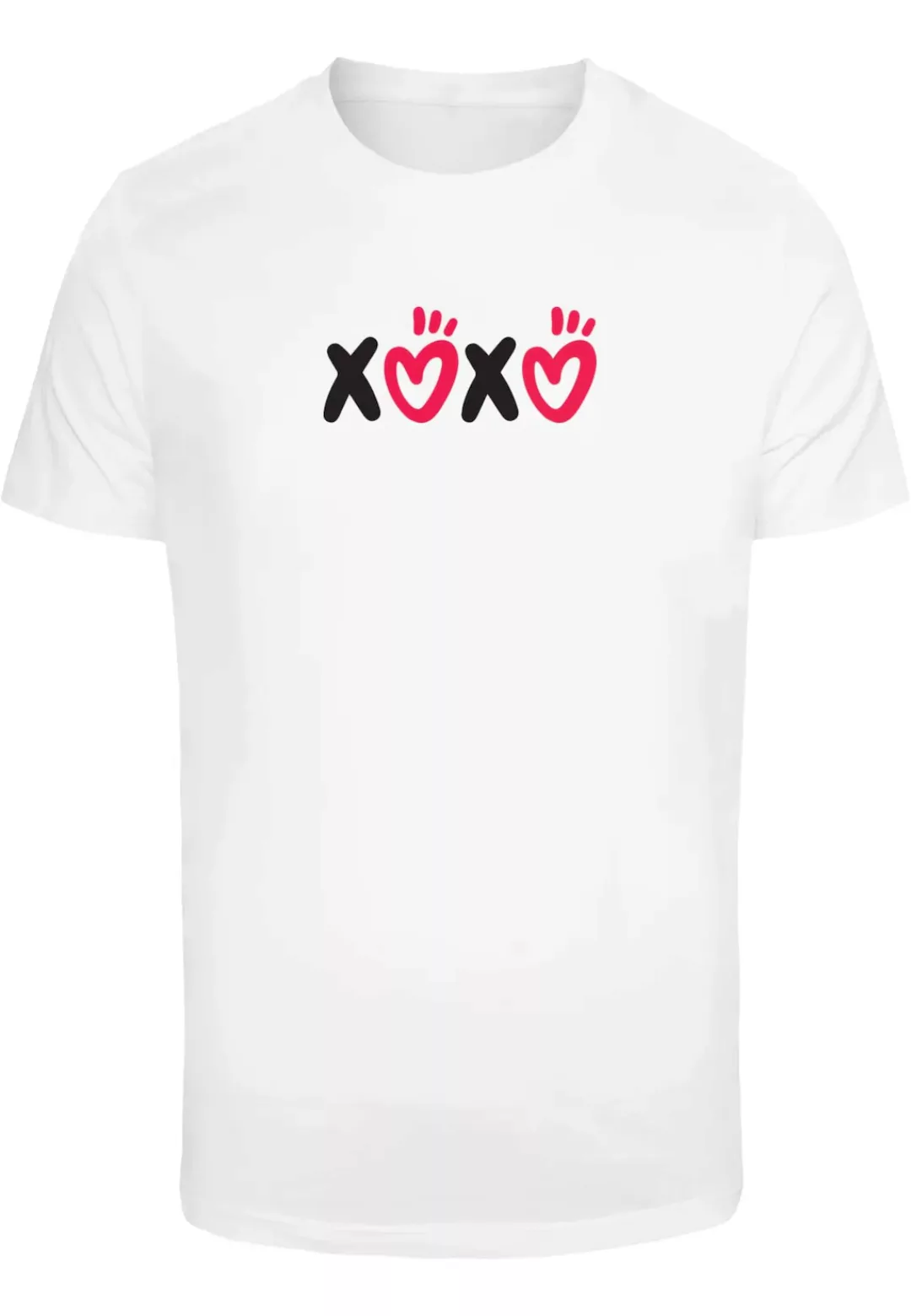 Merchcode T-Shirt "Merchcode Herren Valentines Day - XOXO T-Shirt Round Nec günstig online kaufen