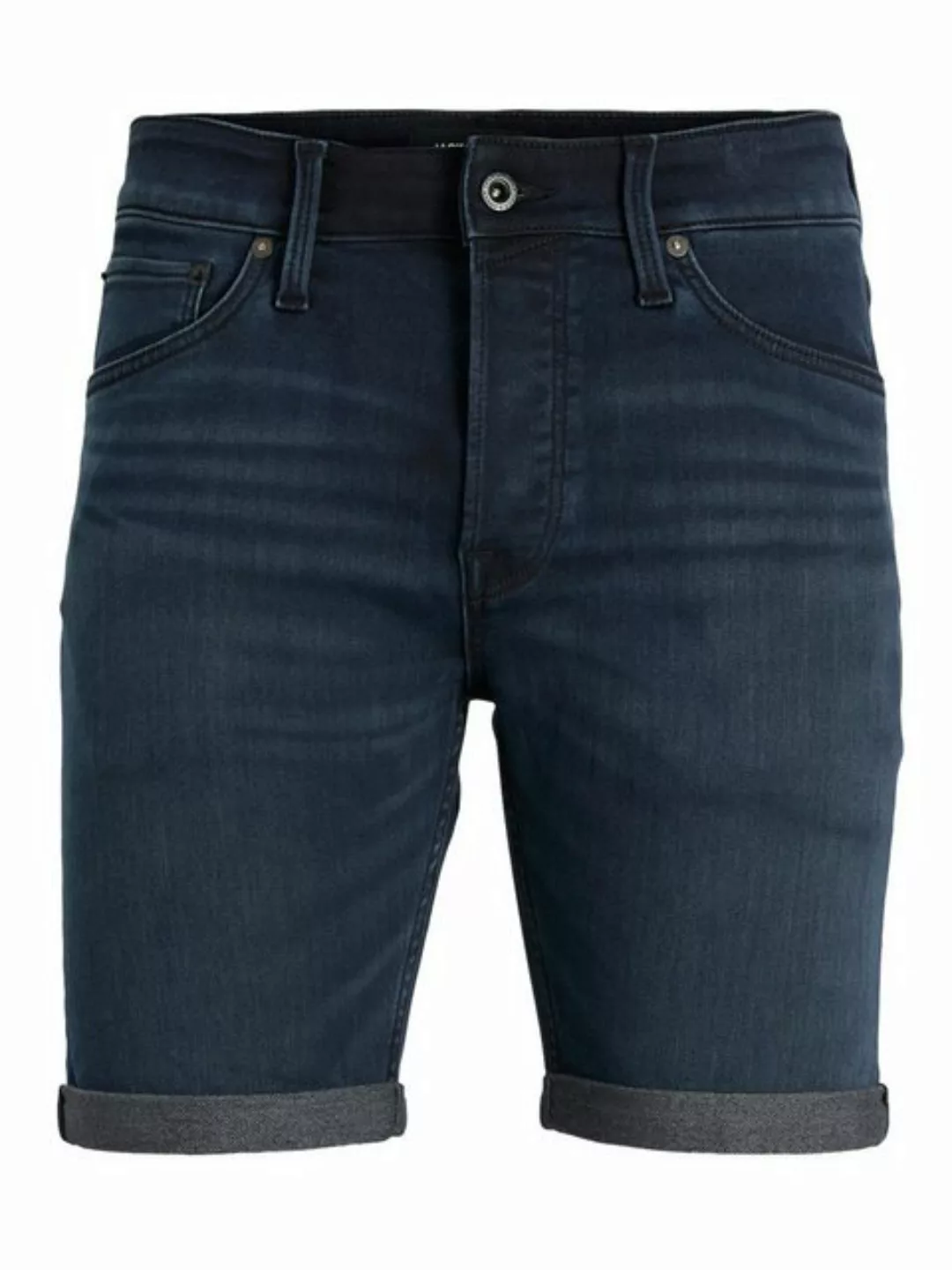 Jack & Jones Herren Jeans Short JJIRICK JJICON GE 604- Relgular Fit - Blau günstig online kaufen