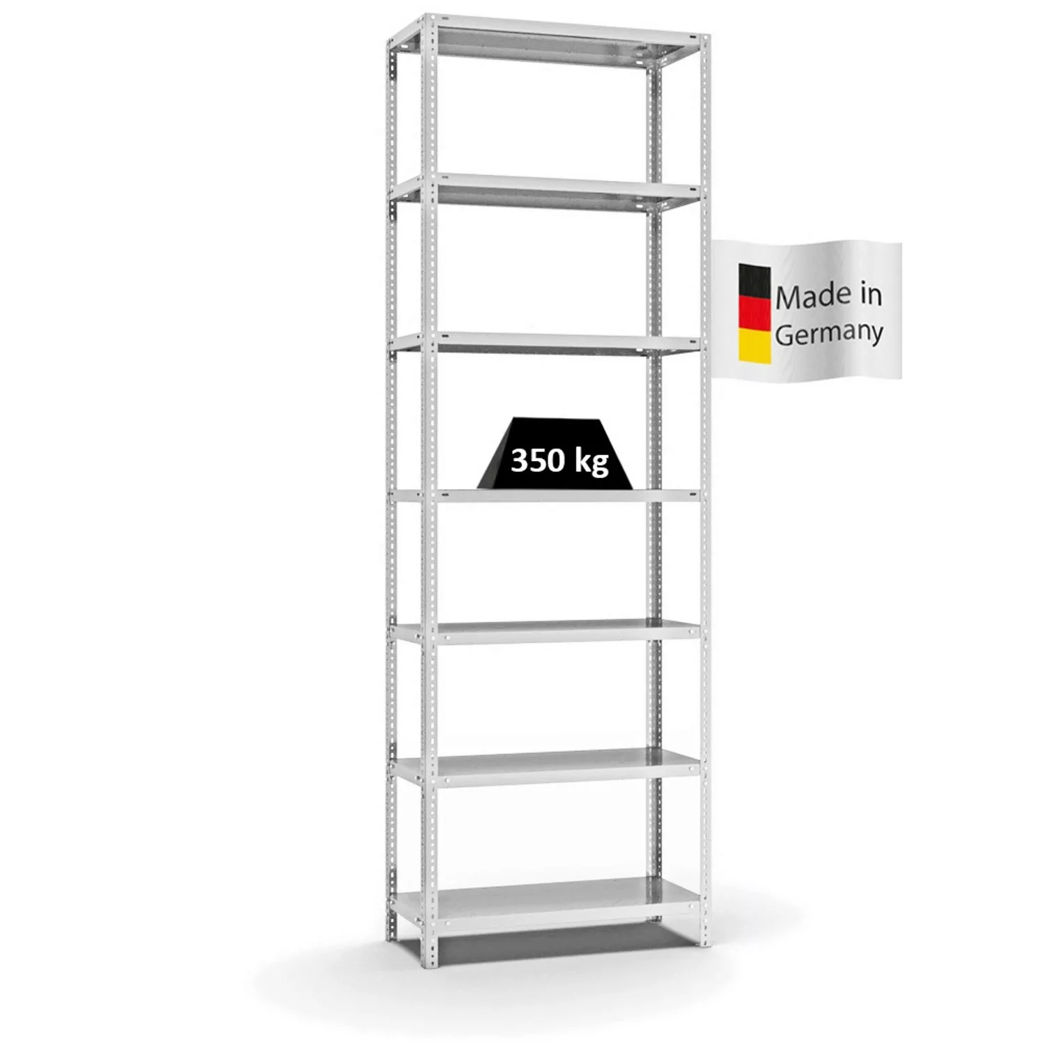 PROREGAL Fachbodenregal Schraubsystem Heavy-Duty Grundregal HxBxT 300 x 100 günstig online kaufen