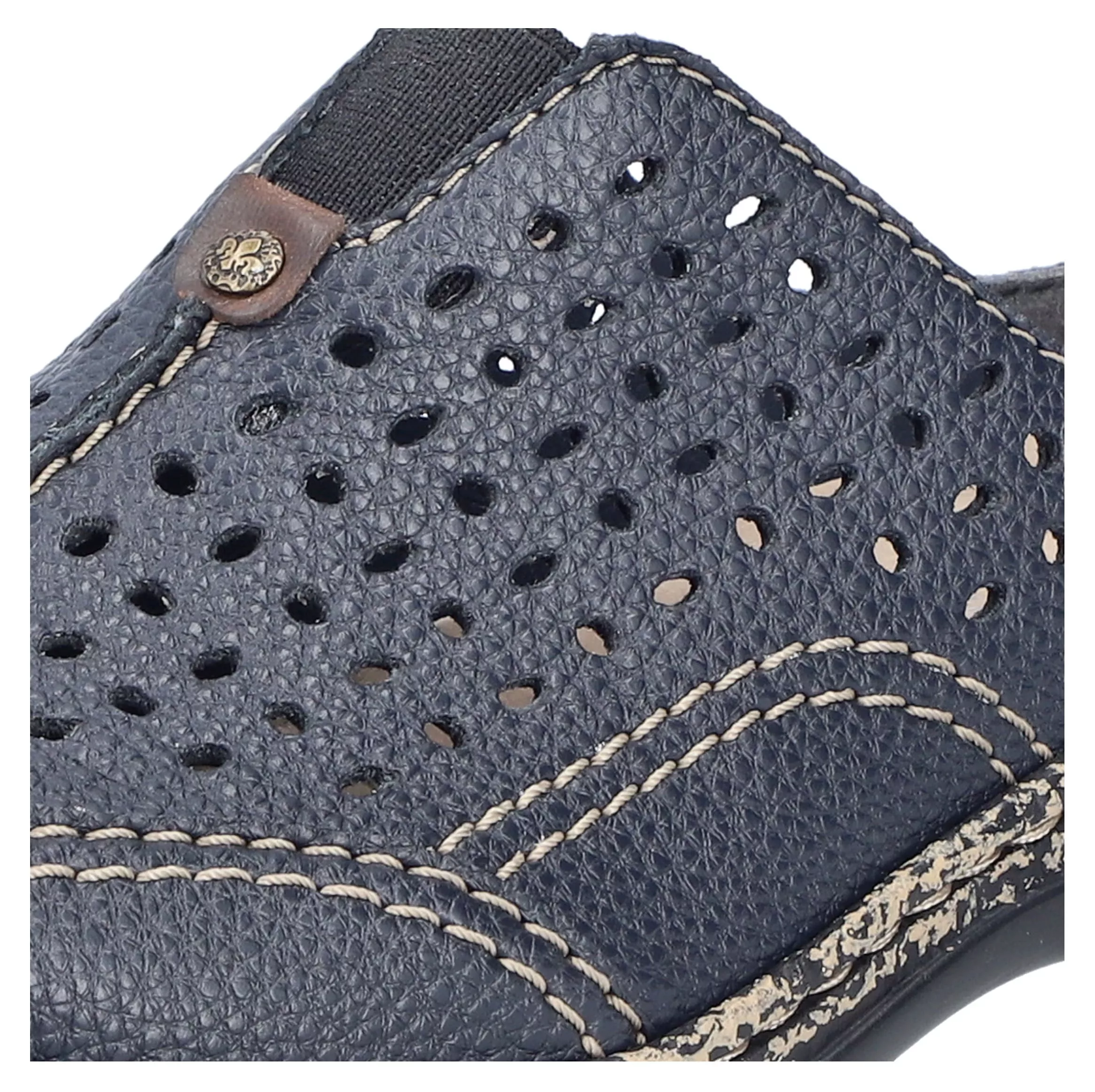 Rieker Clog, Schlupfschuh, Hausschuh, Sommerschuh mit Perforation günstig online kaufen