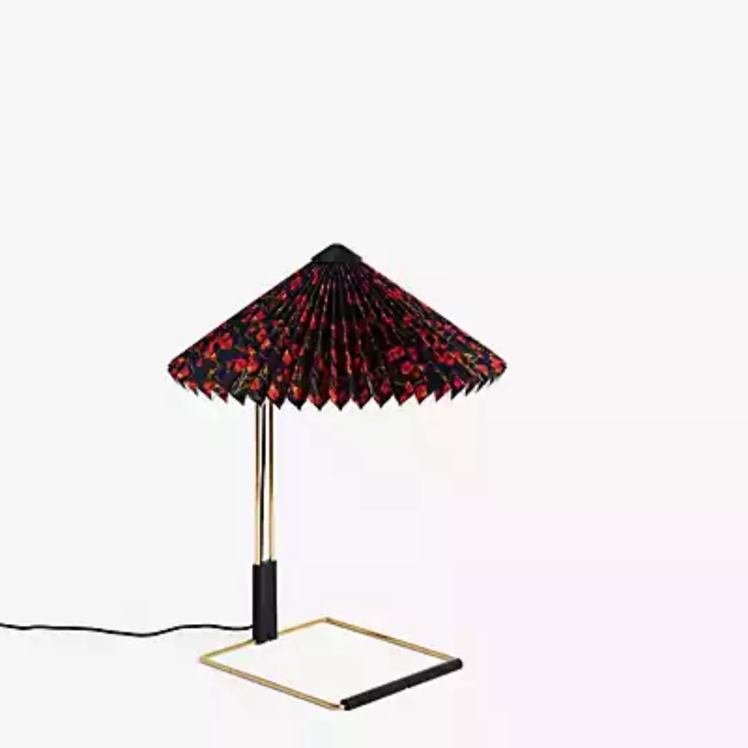 HAY Liberty Matin Tischleuchte LED, dunkelrot - ø30 cm günstig online kaufen