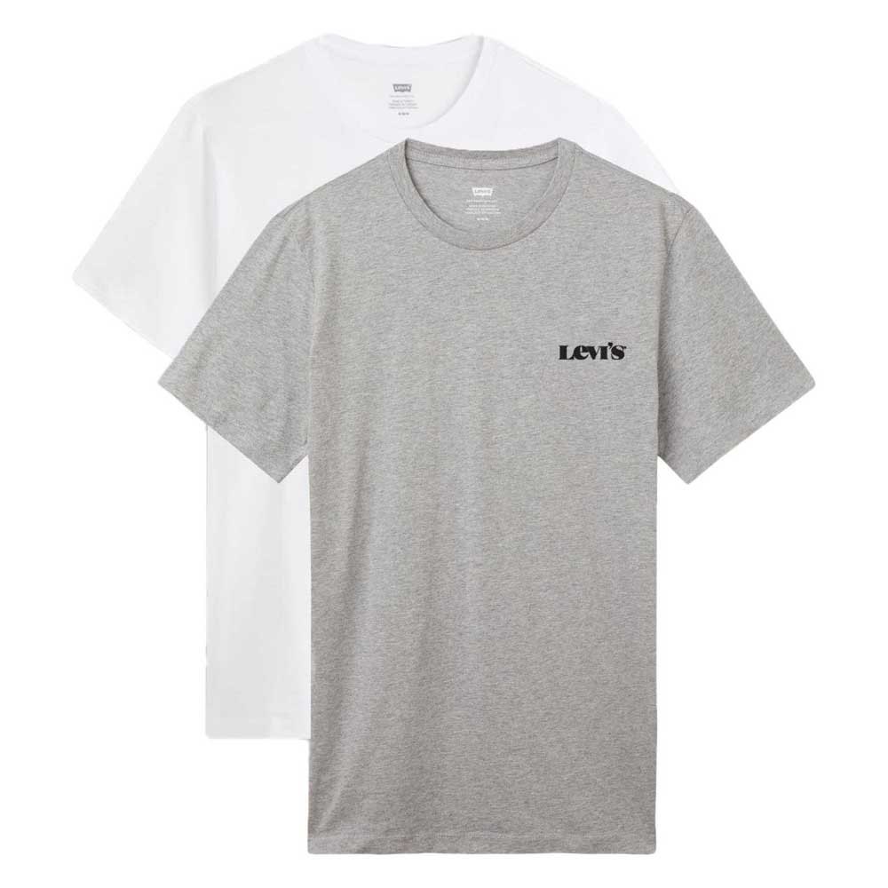 Levi´s ® Graphic 79681 T-shirt 2 Pack XL High Rise / White günstig online kaufen