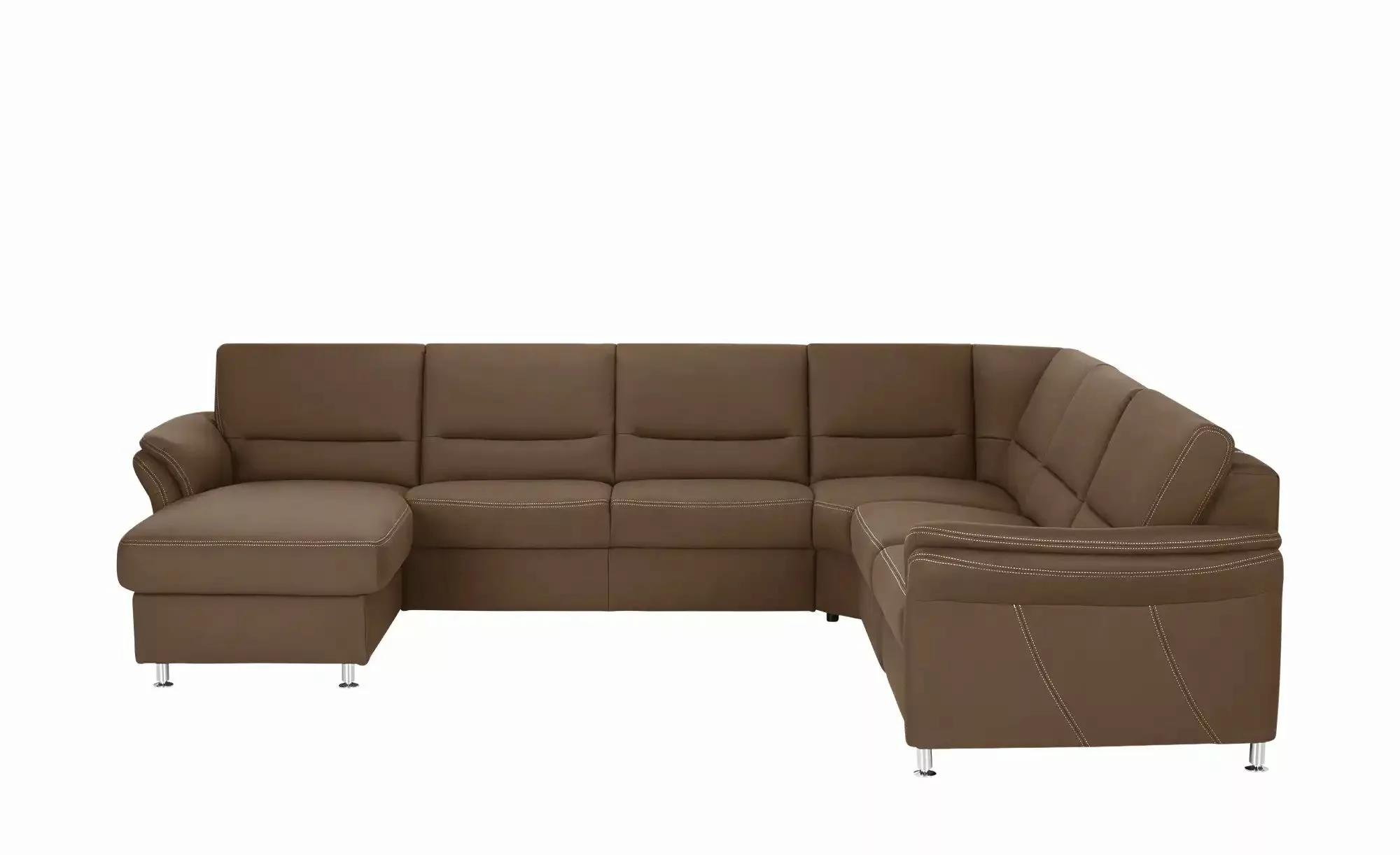 meinSofa Wohnlandschaft   Donald  ¦ braun ¦ Maße (cm): B: 330 H: 89 T: 262. günstig online kaufen