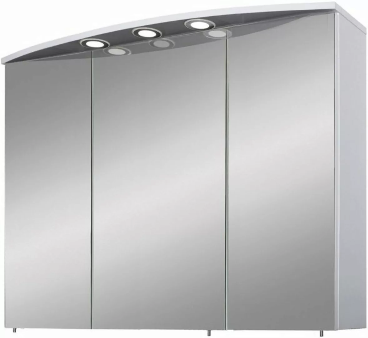 Schildmeyer Spiegelschrank Verona Breite 120 cm, 3-türig, 3 LED-Einbaustrah günstig online kaufen