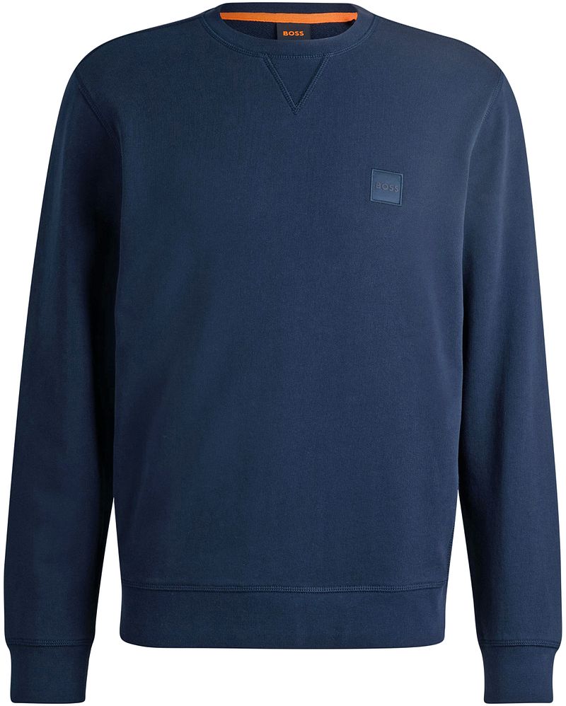 BOSS Sweater Westart Navy - Größe XXL günstig online kaufen