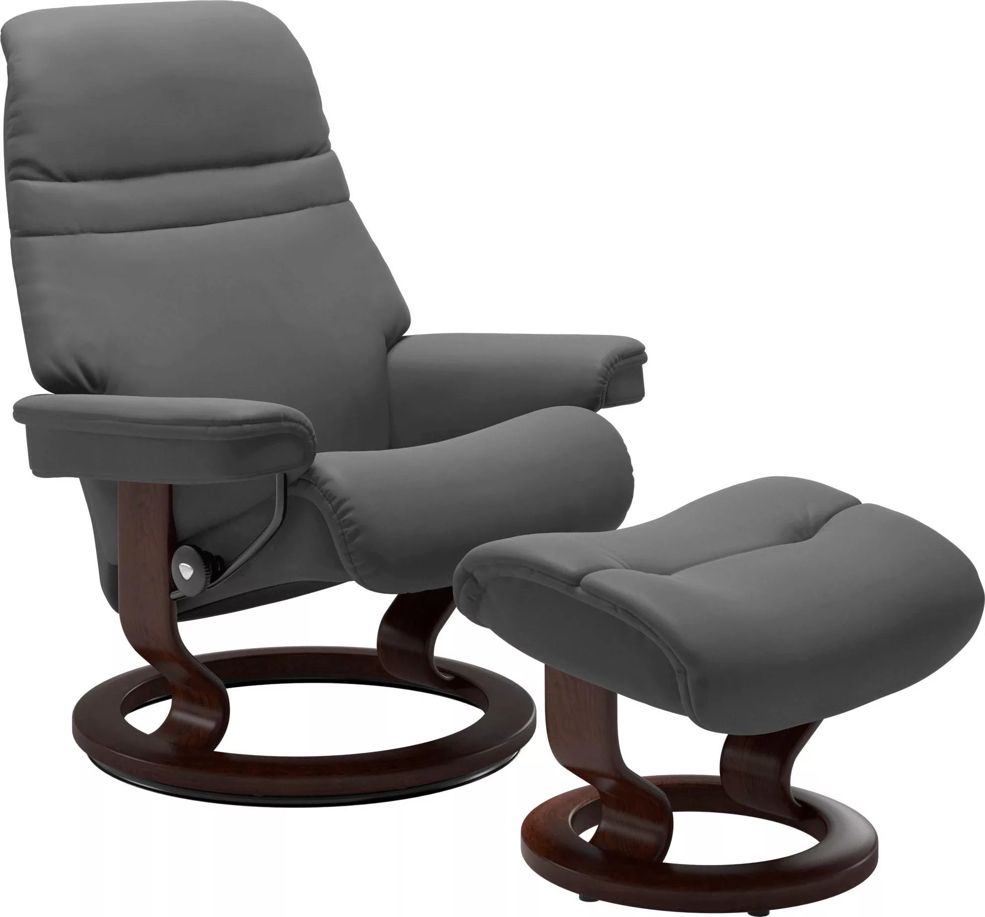 Stressless® Relaxsessel »Sunrise«, mit Classic Base, Größe S, Gestell Braun günstig online kaufen