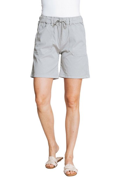 Zhrill Chinos Shorts ZHDAISEY Grau (0-tlg) angenehmer Tragekomfort günstig online kaufen