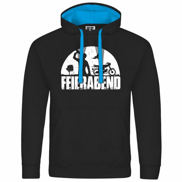 deinshirt Kapuzenpullover Herren Kapuzenpullover Feierabend Simson Mit Prin günstig online kaufen