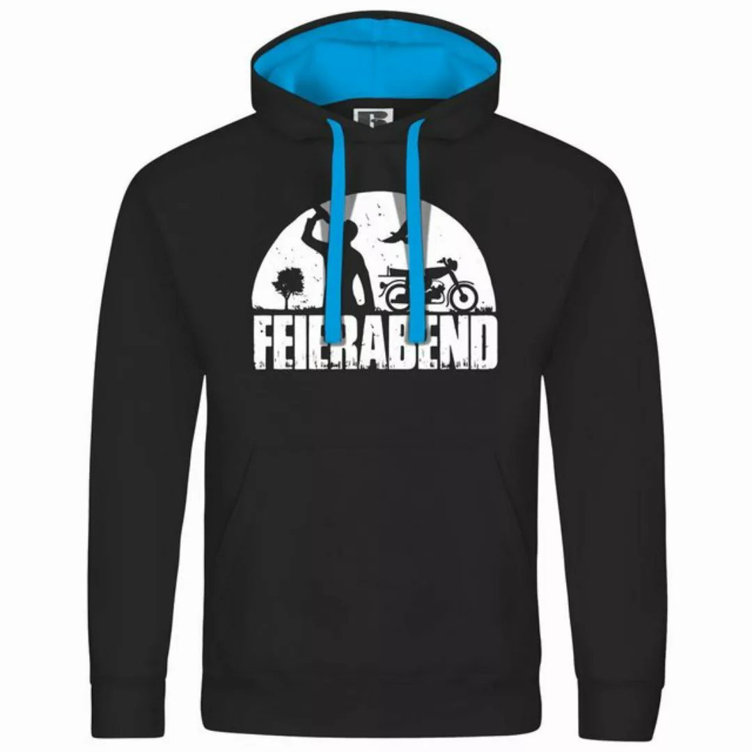 deinshirt Kapuzenpullover Herren Kapuzenpullover Feierabend Simson Mit Prin günstig online kaufen