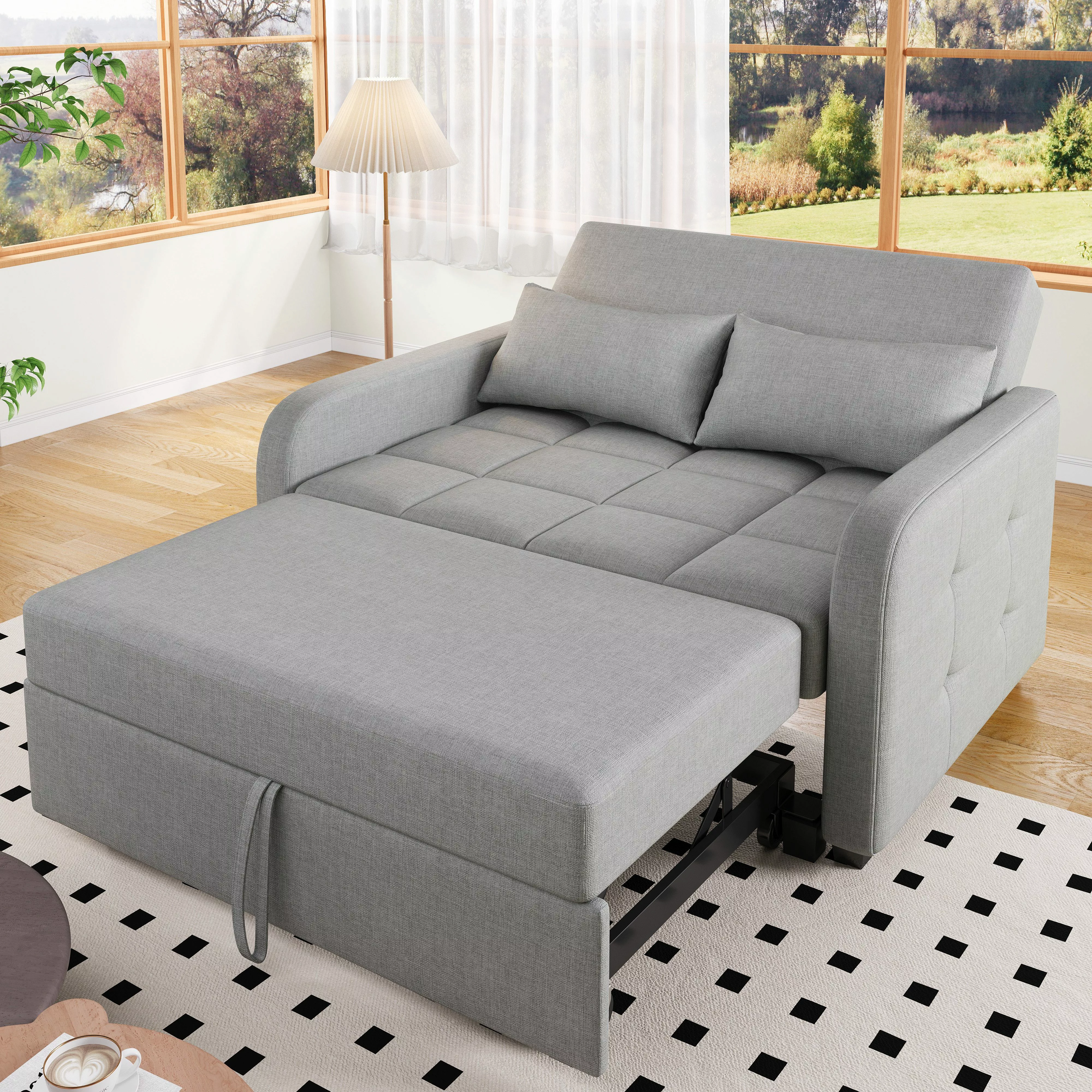 Merax Schlafsofa mit verstellbarer Rückenlehne & günstig online kaufen