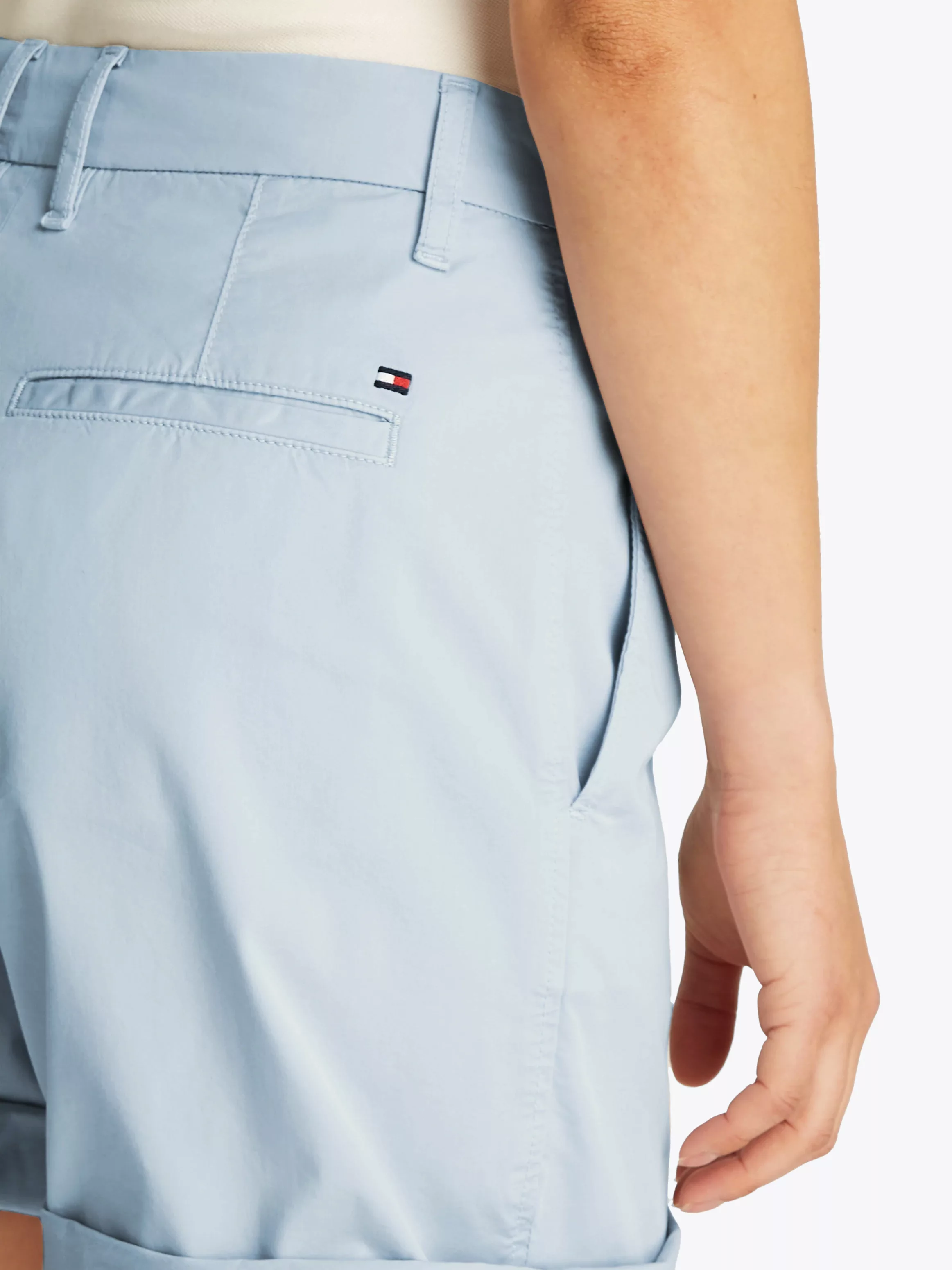 Tommy Hilfiger Chinoshorts "CO BLEND GMD CHINO SHORT", mit Umschlagsaum günstig online kaufen