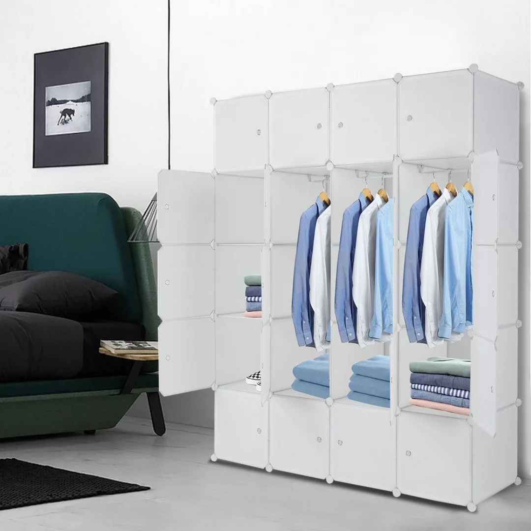 Coonoor Kleiderschrank Würfelregal Kleiderschrank frei zusammenstellbar günstig online kaufen