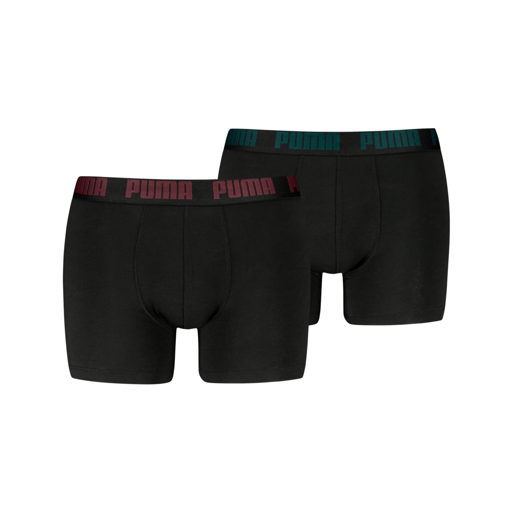 PUMA Boxershorts "PUMA MEN EVERYDAY BASIC BOXERS 2P", (2er Pack), mit Logob günstig online kaufen