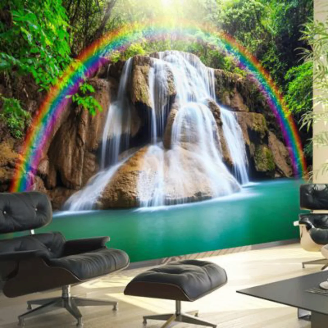artgeist Fototapete Waterfall of Fulfilled Wishes mehrfarbig Gr. 150 x 105 günstig online kaufen