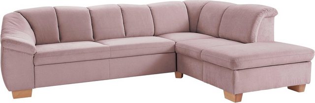 sit&more Ecksofa "Santo L-Form", mit Federkern, wahlweise mit Bettfunktion günstig online kaufen