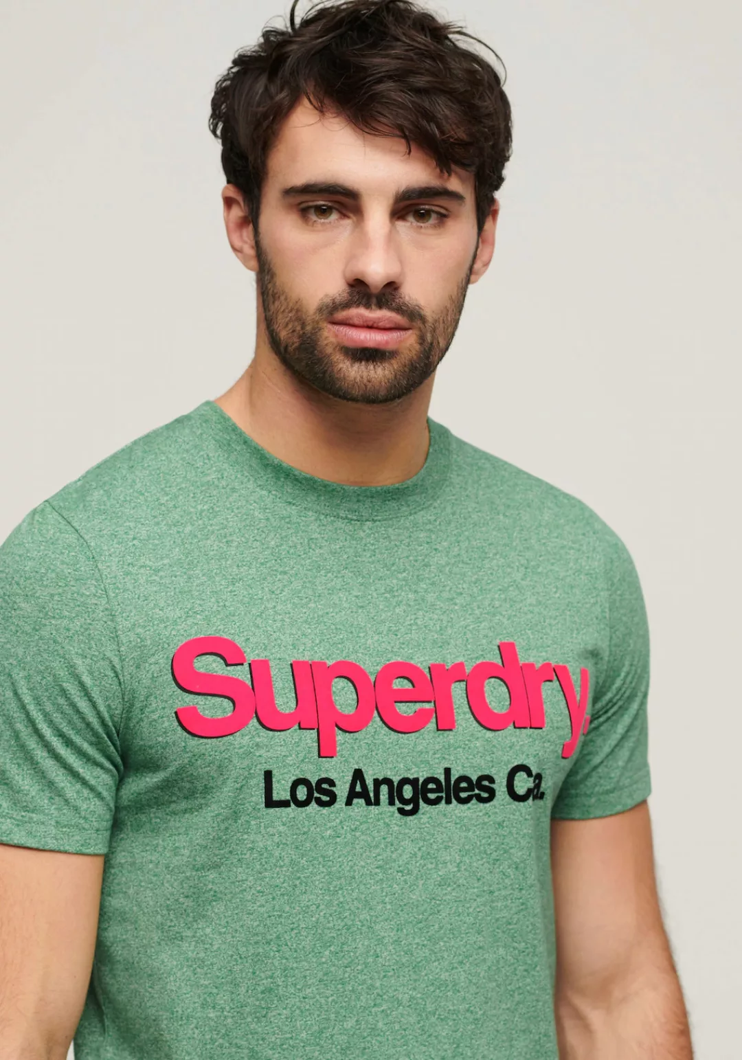 Superdry Print-Shirt SD-CORE LOGO CLASSIC WASHED TEE günstig online kaufen