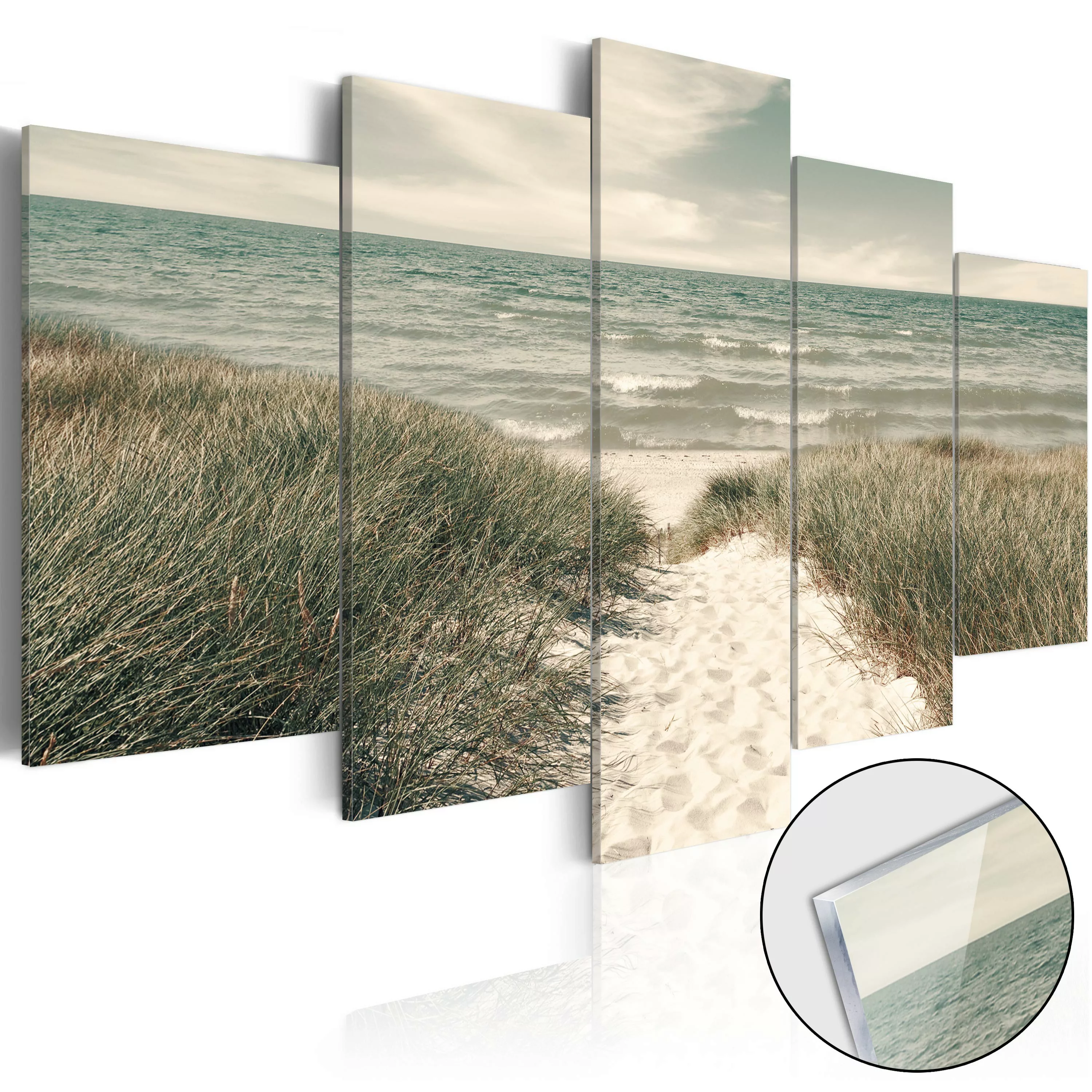 Acrylglasbild - Quiet Beach [glass] günstig online kaufen
