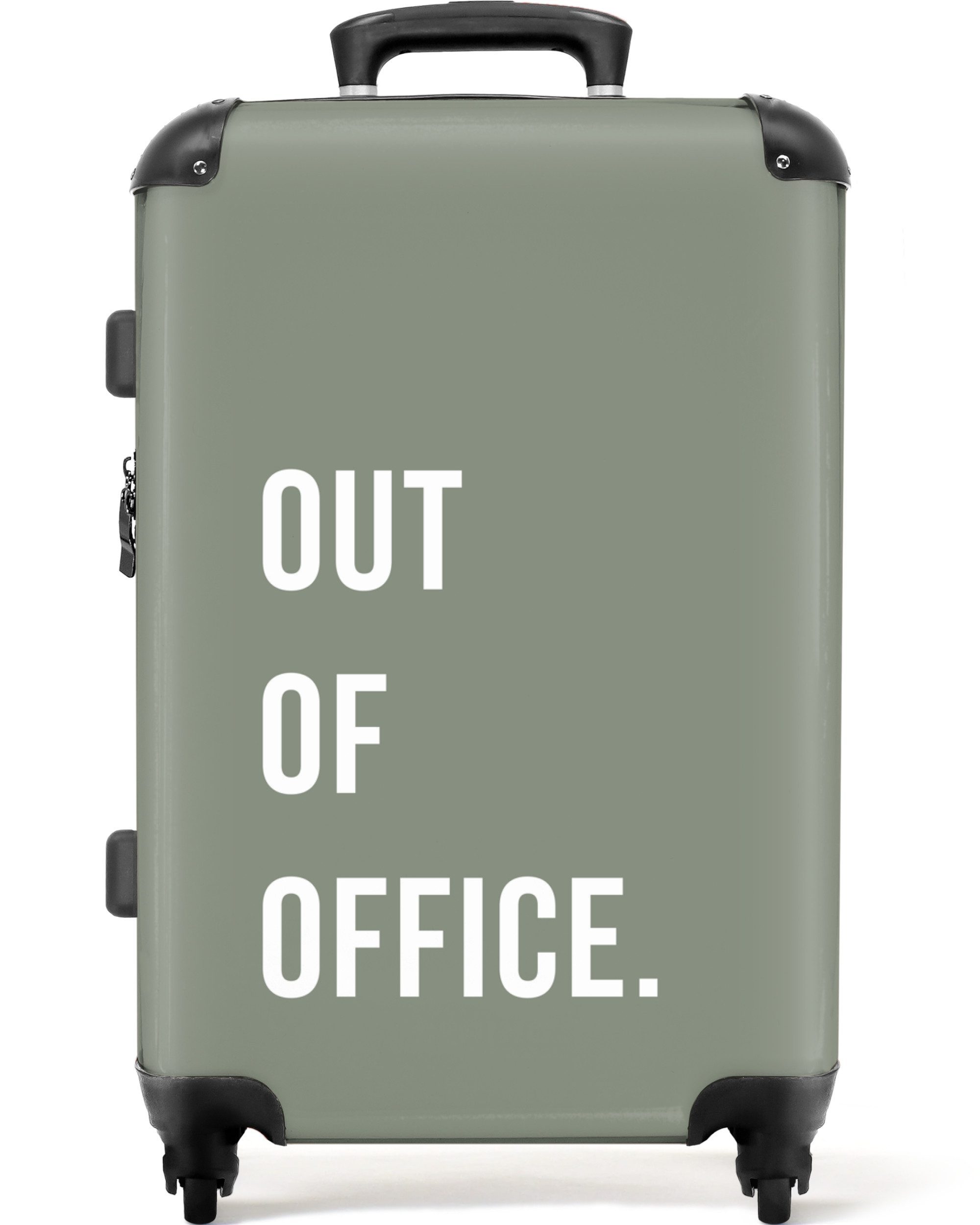 NoBoringSuitcases.com© Hartschalen-Trolley Zitate - Außer Haus günstig online kaufen