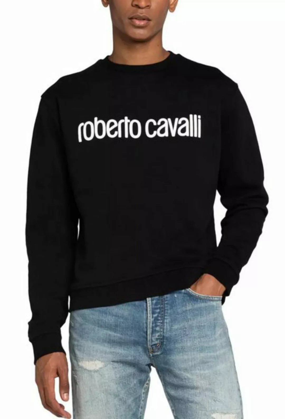 roberto cavalli Sweatshirt Firenze Logo Monogramm Pullover Luxuriösesten un günstig online kaufen