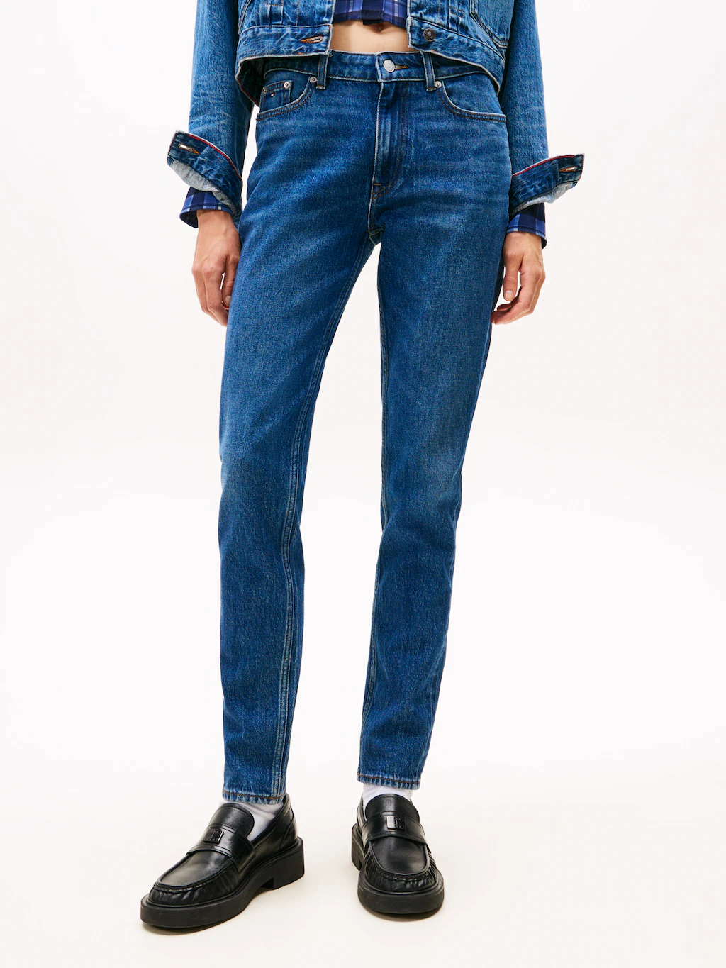 Tommy Jeans Straight-Jeans "LUCY MR SLIM BI0152" günstig online kaufen
