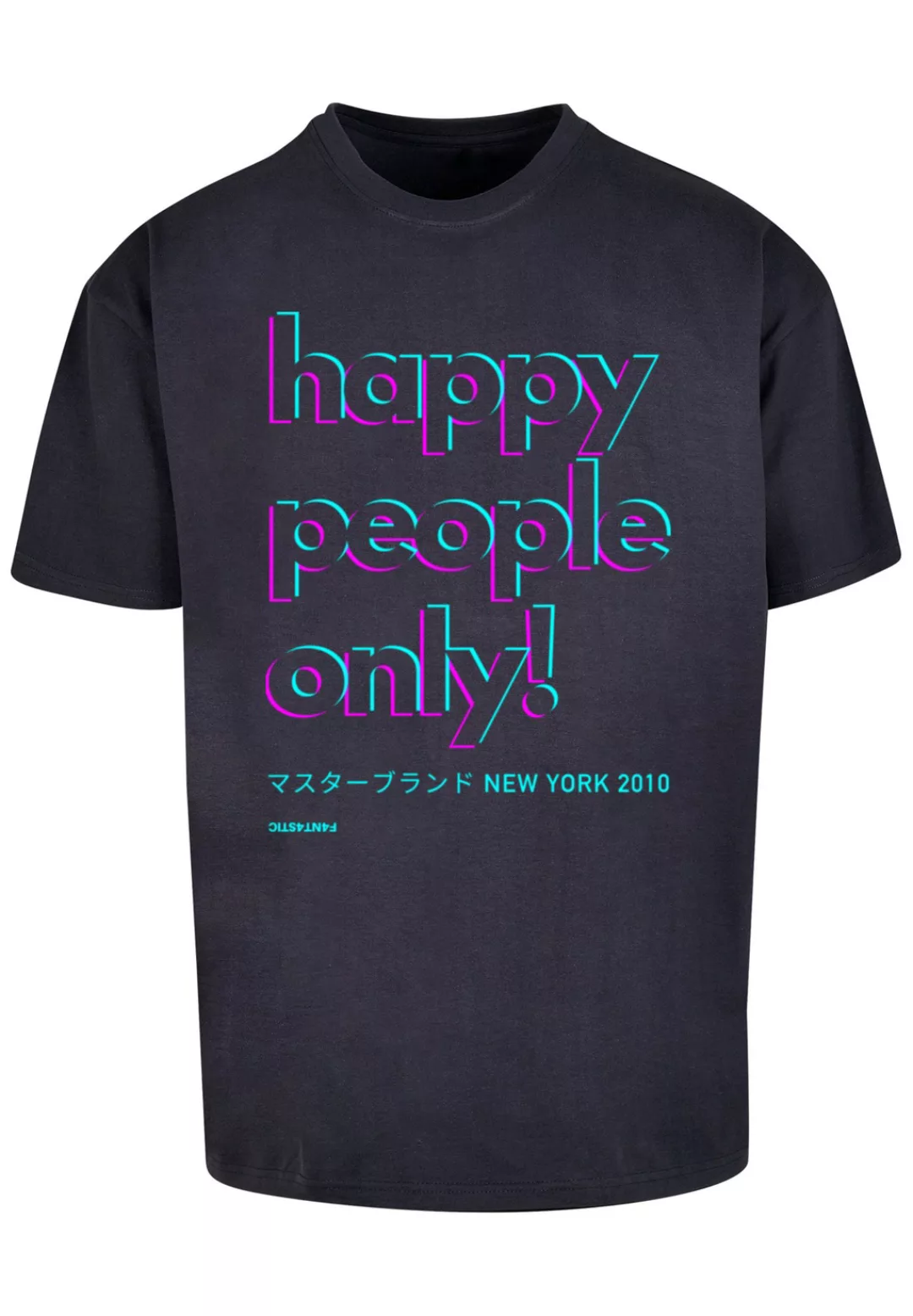 F4NT4STIC T-Shirt "Happy people only New York", Print günstig online kaufen