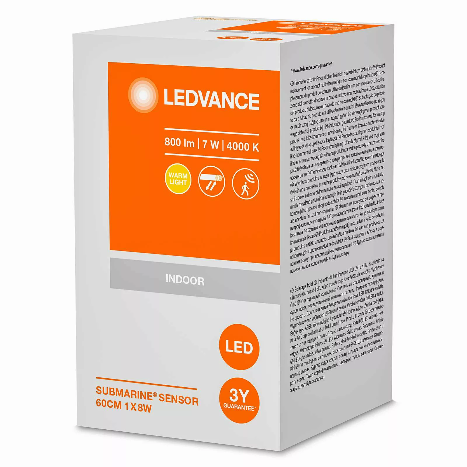 LEDVANCE Submarine Sensor LED-Deckenleuchte 60 cm günstig online kaufen