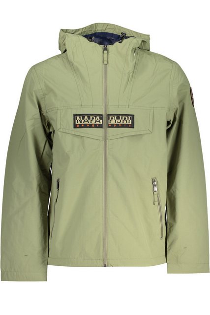 Napapijri Outdoorjacke Herren Sportjacke Grün - Wasserdicht mit Kapuze & Re günstig online kaufen