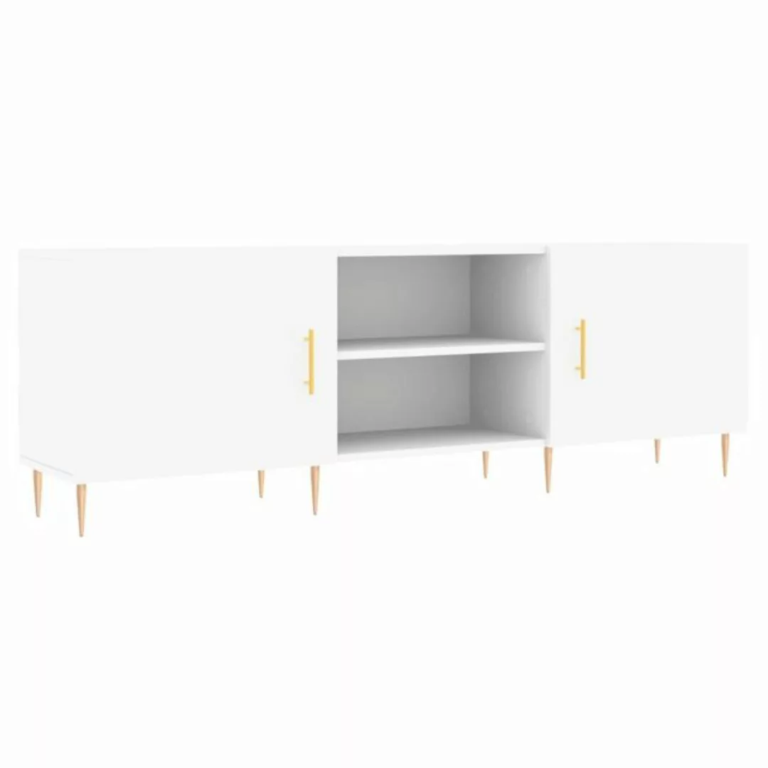 vidaXL TV-Schrank TV-Schrank Weiß 150x30x50 cm Spanplatte günstig online kaufen