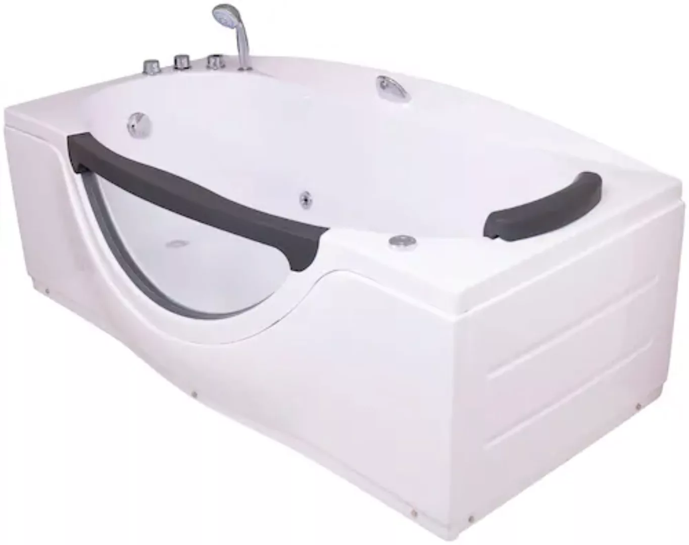 Sanotechnik Whirlpool-Badewanne »NASSAU«, (4 tlg.) günstig online kaufen