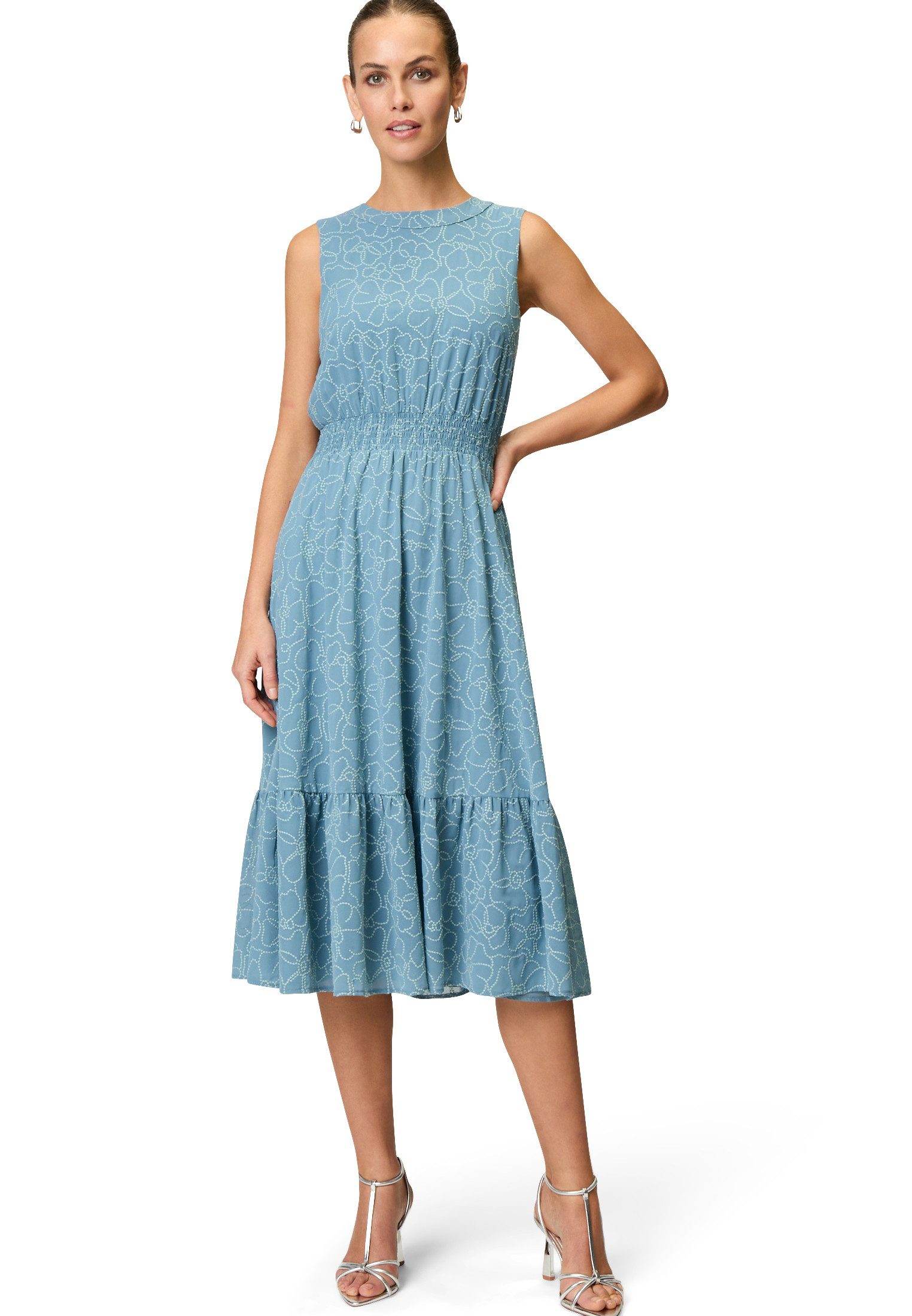 Zero Midikleid zero Midikleid mit Volants günstig online kaufen
