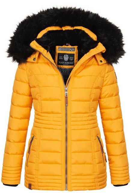 Navahoo Winterjacke Umay Pri mit kuschligem Teddyfell und abnehmbarer Kapuz günstig online kaufen