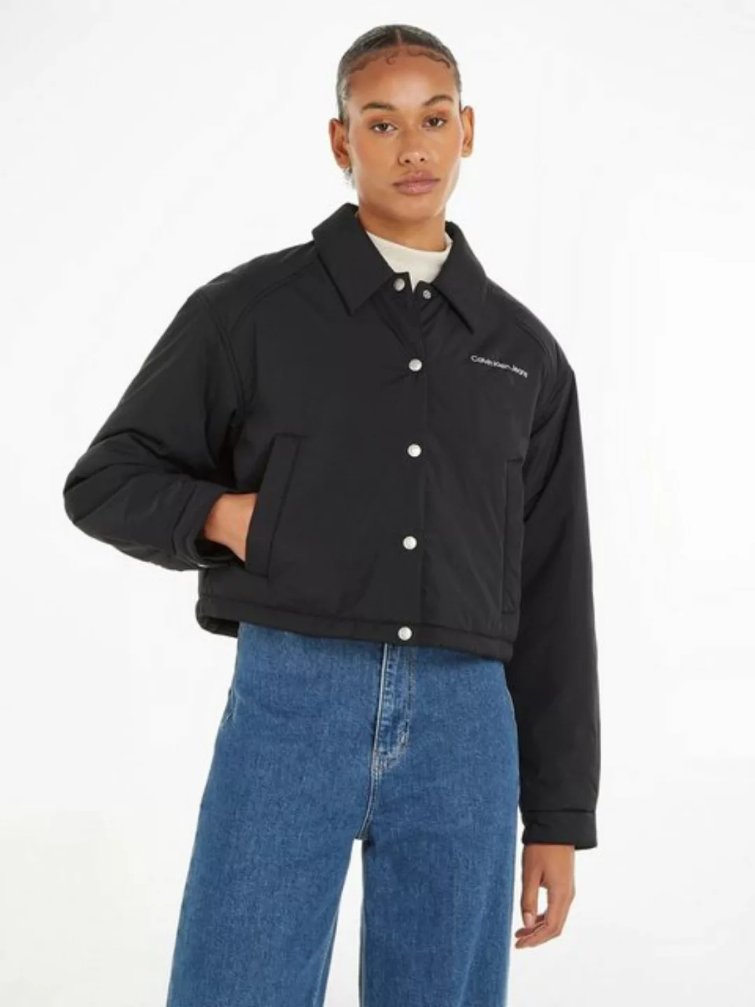 Calvin Klein Jeans Outdoorjacke CROPPED COACH JACKET günstig online kaufen